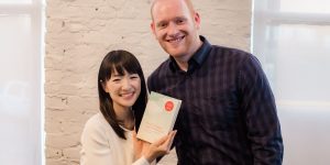 Tidy Tim trained with Marie Kondo to become a Certified Konmari Consultant
